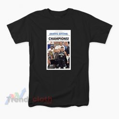 Milwaukee Journal Sentinel Bucks Championship T-Shirt