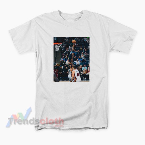 Minnesota Timberwolves Anthony Edwards Dunk T-Shirt