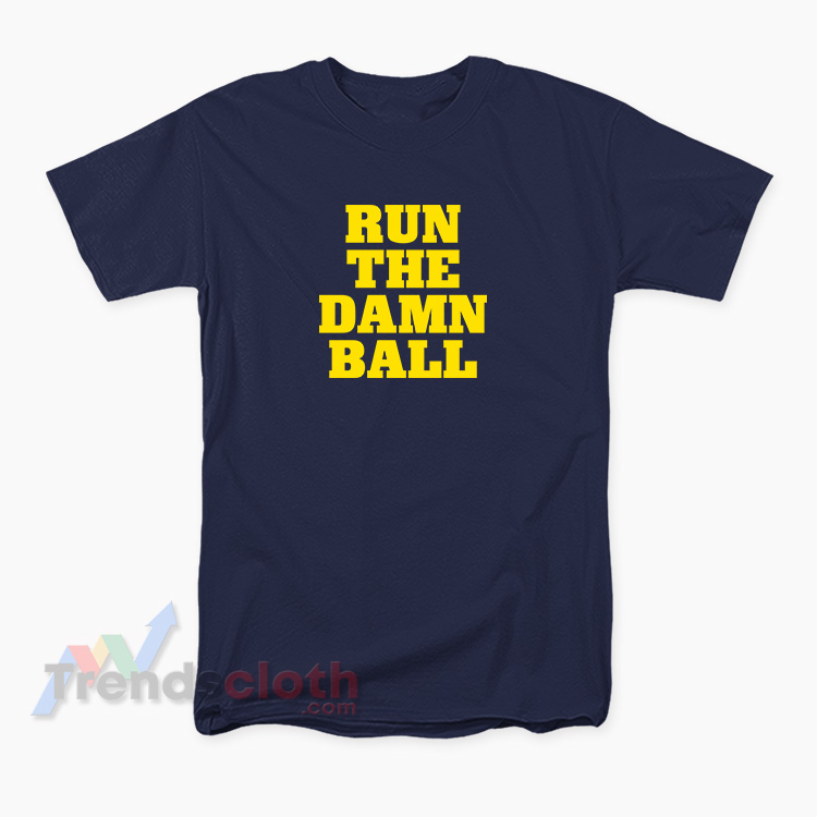 Run The Damn Ball (White)