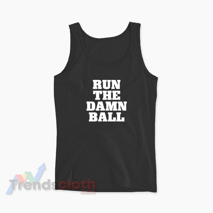 Run The Damn Ball Indianapolis Fan Men's T-Shirt