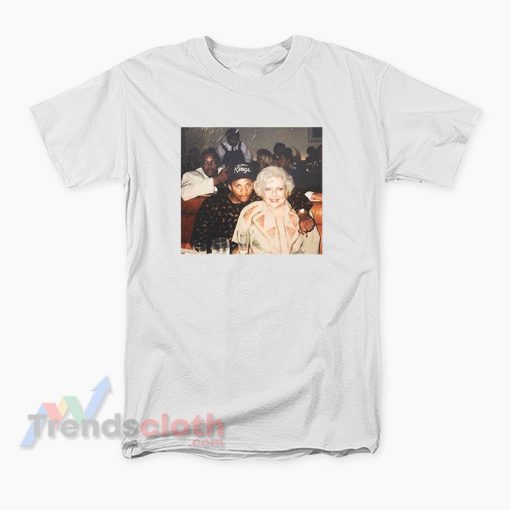 Vintage Photo of Betty White And Eazy E T-Shirt