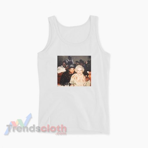 Vintage Photo of Betty White And Eazy E Tank Top