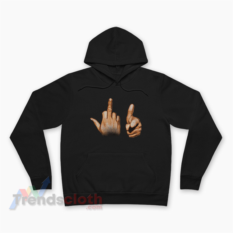 Asap Rocky's Fuck You Hands Symbol T-Shirt on Sale 