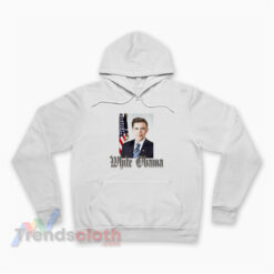 White Barack Obama Hoodie