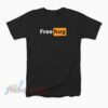 Porn Hub Free Hug Logo Parody T-Shirt
