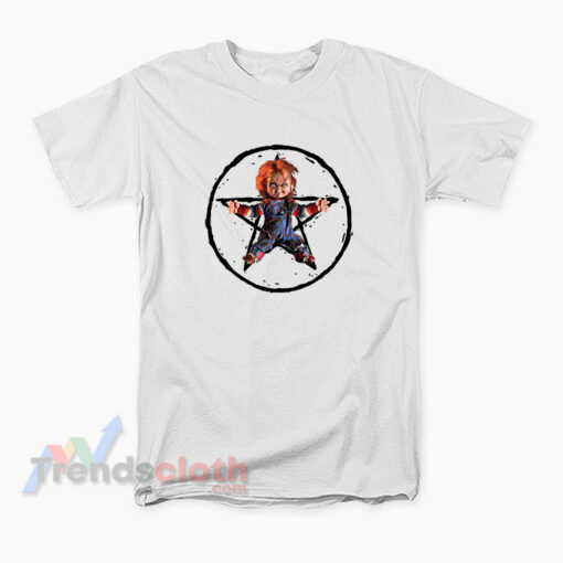 Child's Play Chucky Pentagram T-Shirt