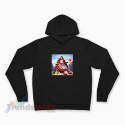 Jesus Crossing Up Satan Basketball Hoodie