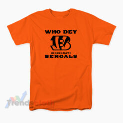 Who Dey Cincinnati Bengals T-Shirt