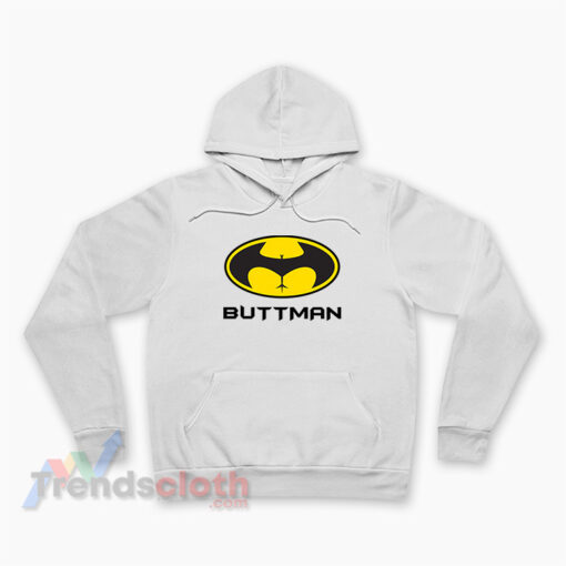 Buttman Batman Logo Hoodie