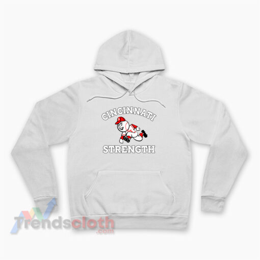 Cincinnati Reds Strength Hoodie