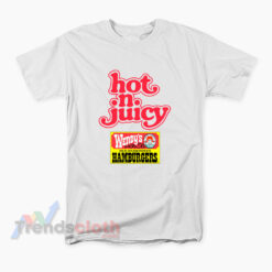 Vintage Wendy's Hot N Juicy Burger T-Shirt