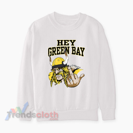 Minnesota Vikings Skol Hey Green Bay Sweatshirt