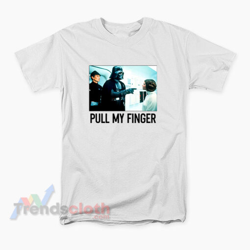 Star Wars Darth Vader Pull My Finger Meme T-Shirt