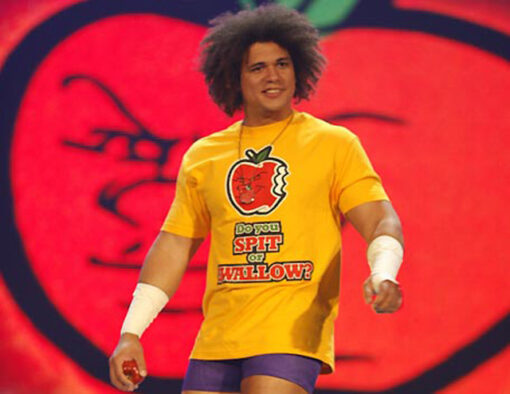 Vintage WWE Carlito Do You Spit Or Swallow T-Shirt