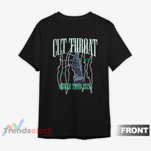 Cut Throat Live Forever World Tour 2020 Staff T-Shirt