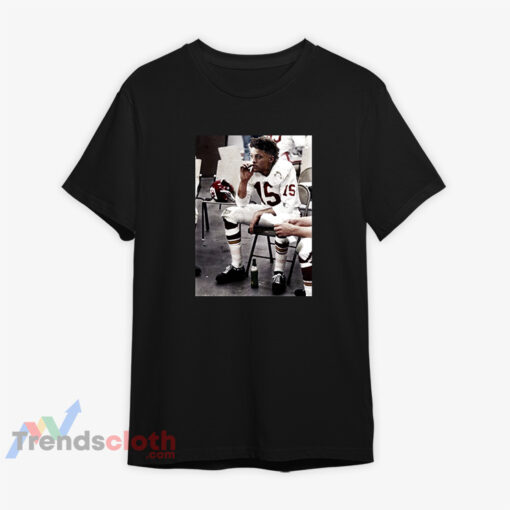 Kansas City Chiefs Patrick Mahomes Smoking T-Shirt