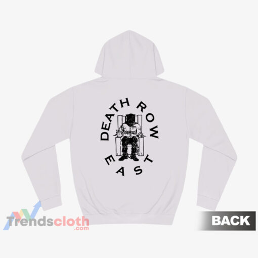 Tupac Death Row Record East Hoodie