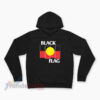 Australian Aboriginal Flag x Black Flag Hoodie