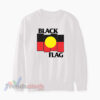 Australian Aboriginal Flag x Black Flag Sweatshirt